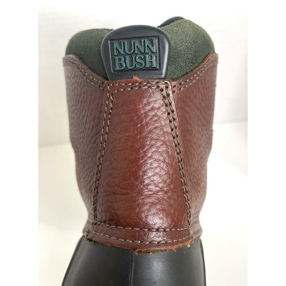 Nunn Bush Forest Green Duck Boot Thinsulate Thermal Insulated Men\'s Size 11 M main image 7